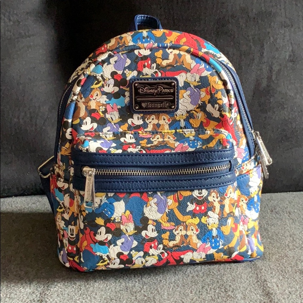 Rare Disney Park’s characters Loungefly backpack